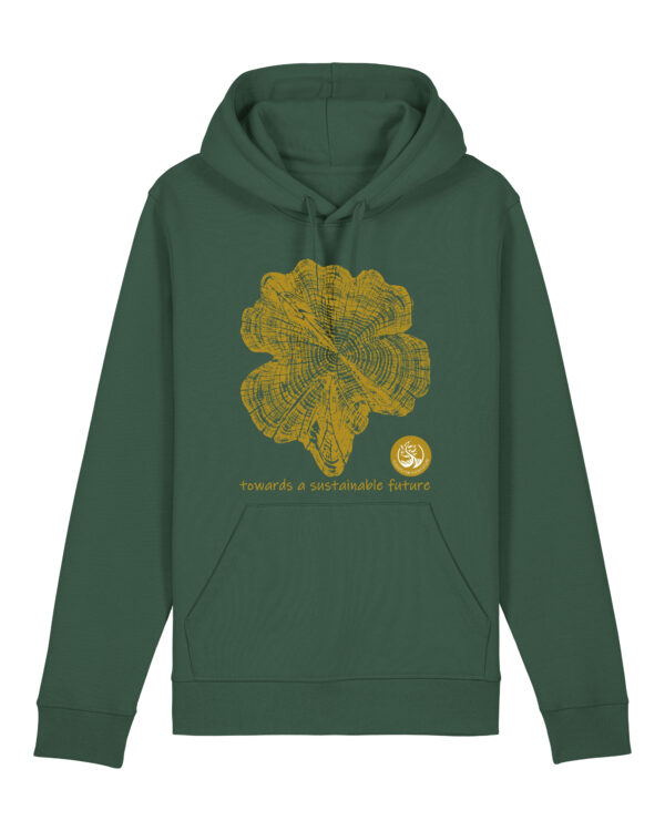 ECO Hoodie - Bottle Green - Sustainable Design