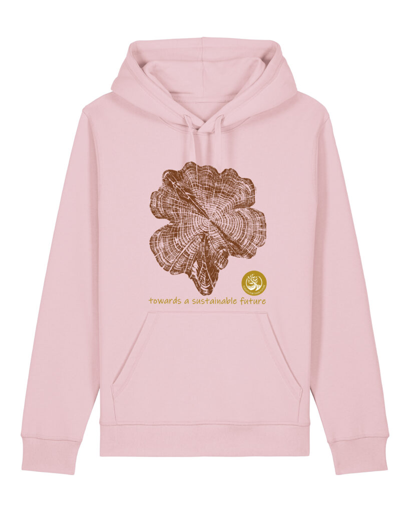 ECO Hoodie - Cotton Pink - Sustainable Design