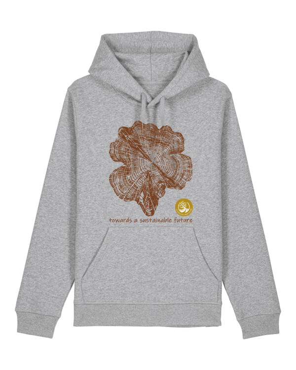 ECO Hoodie - Heather Grey - Sustainable Design