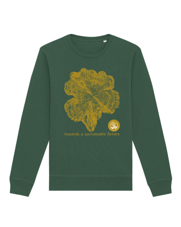 ECO Sweatshirt - Bottle Green - Sustainable