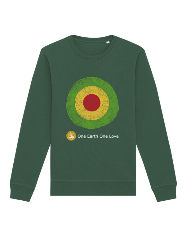 One Earth, One Love Sweatshirt - Glazed Green